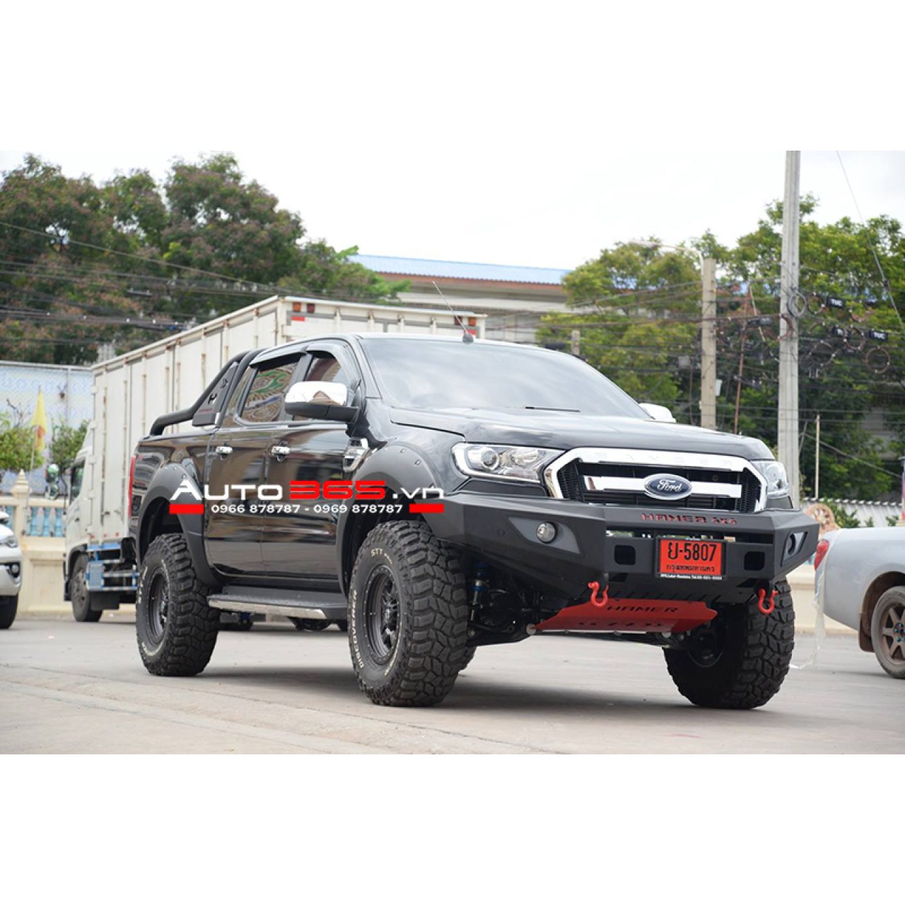CẢN TRƯỚC HAMER 4X4 MA104 CHO FORD RANGER - NHẬP KHẨU THÁI LAN CHÍNH HÃNG TẠI AUTO365 - Hình 1